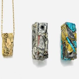 Trésor à vendre : quand César déclinait ses compressions en bijoux sculptures Trésor à vendre : quand César déclinait ses compressions en bijoux sculptures