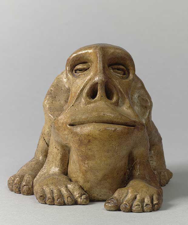 Léopold Chauveau, Marfou, 1911, plâtre, 12,5 x 13,5 x 17,8 cm ©Paris, musée d’Orsay. Photo de presse RMN.